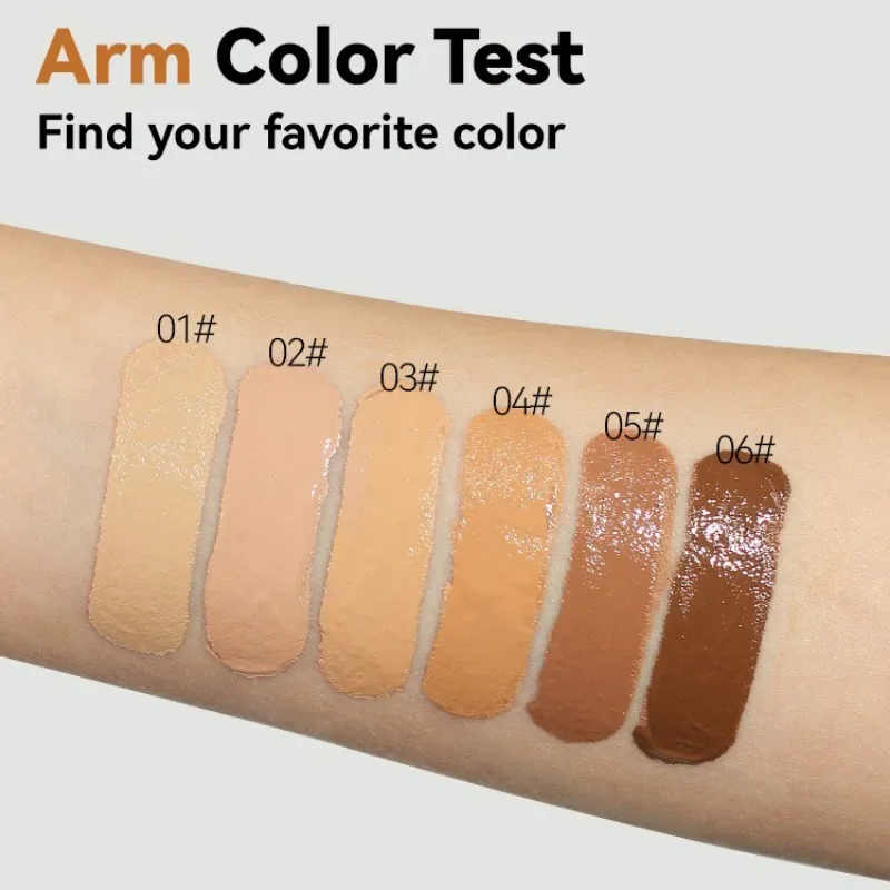 Face Foundation Cream Oil-Control Matte BBCream Waterproof Lasting Concealer Liquid Full Coverage Matte Base Professional Makeup thumbnail 3
