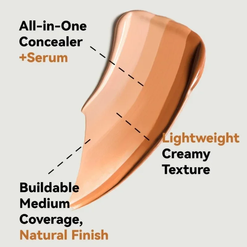Face Foundation Cream Oil-Control Matte BBCream Waterproof Lasting Concealer Liquid Full Coverage Matte Base Professional Makeup thumbnail 6