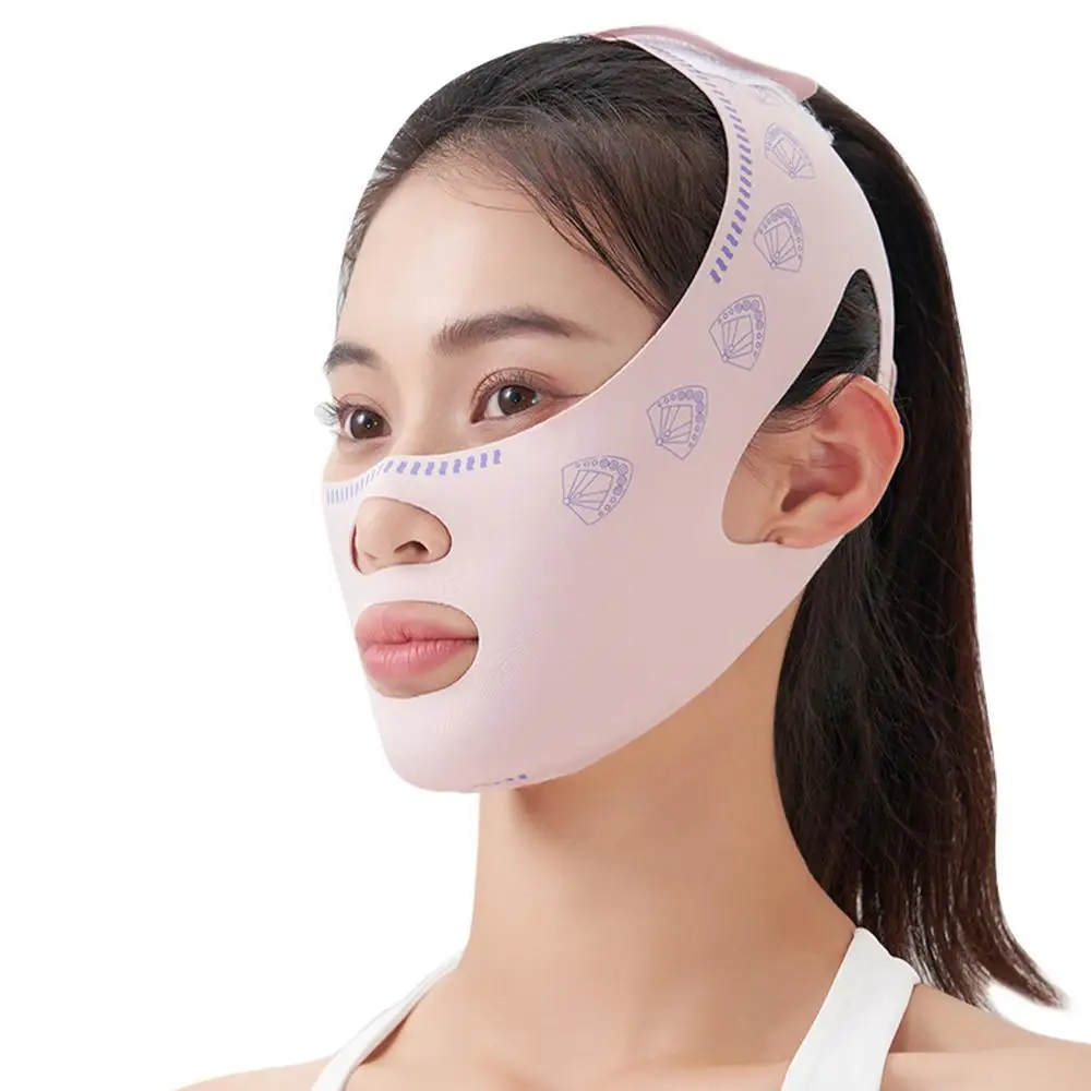 Chin Cheek Slimming Bandage V Shaper V Line Lifting Mask Face Lifting Anti Wrinkle Strap Band Sleeping Mask Beauty Health thumbnail 2