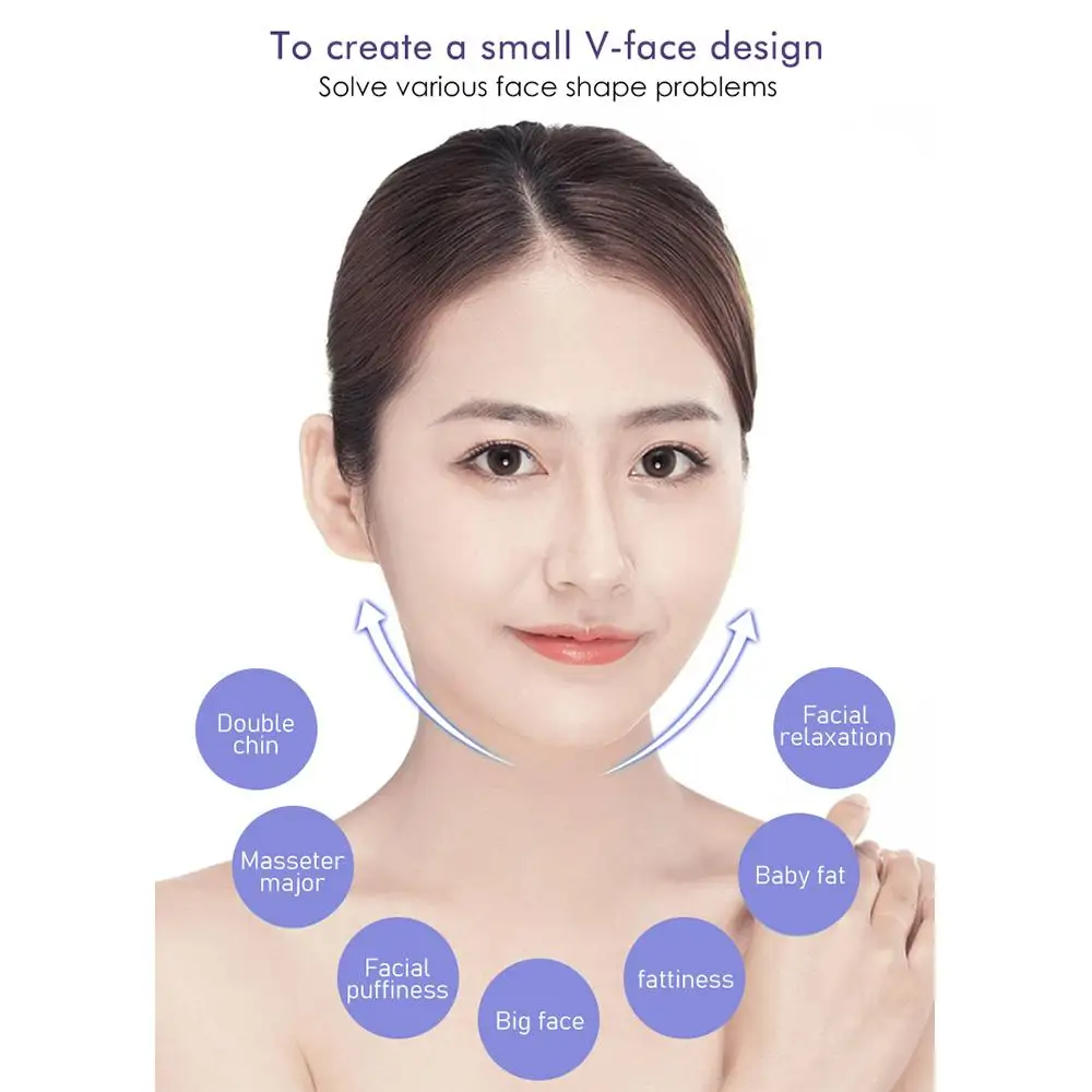 Chin Cheek Slimming Bandage V Shaper V Line Lifting Mask Face Lifting Anti Wrinkle Strap Band Sleeping Mask Beauty Health thumbnail 5