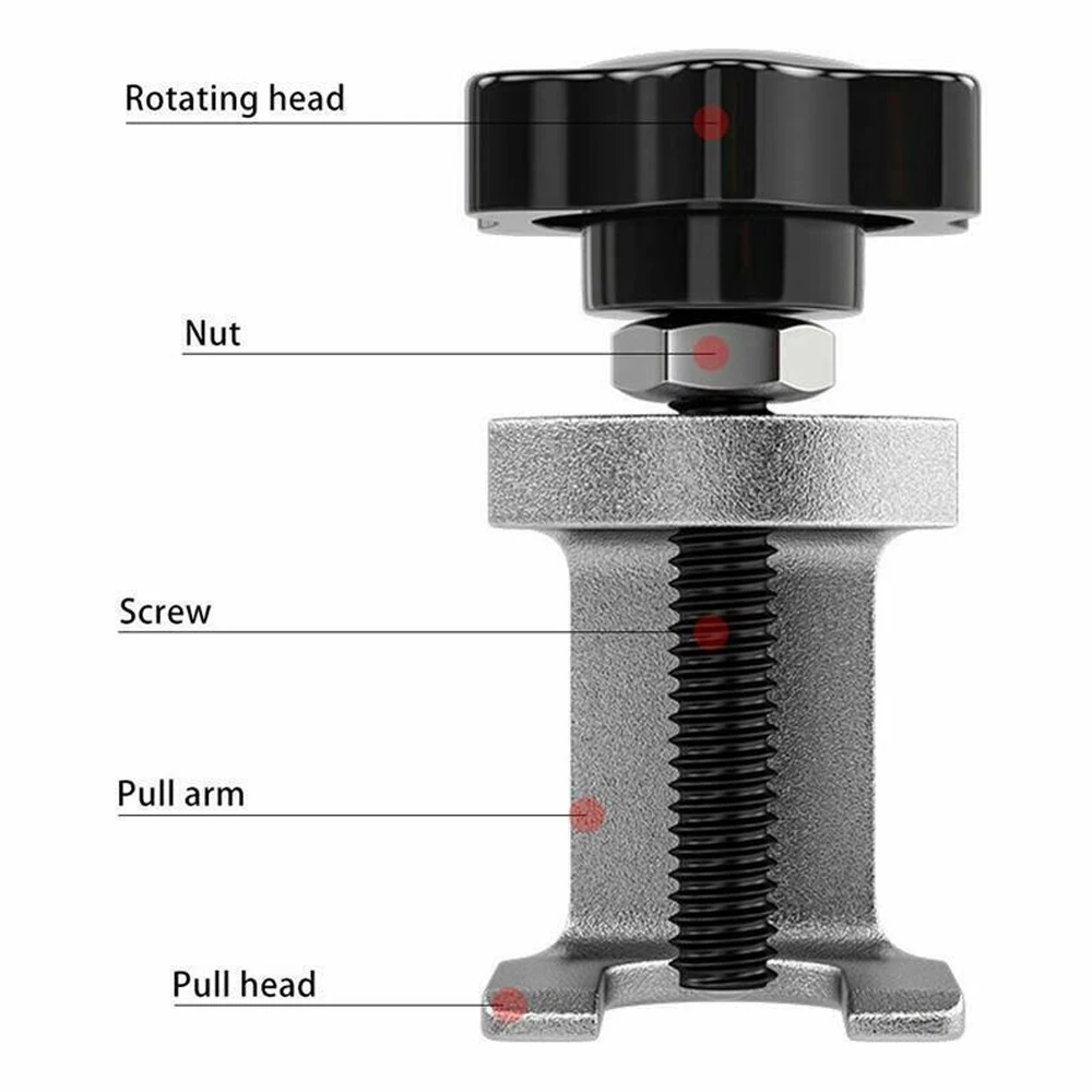 Universal Car Windscreen Window Wiper Puller Adjustable Windshield Wiper Arm Removal Repair Tool Glass Mechanics Puller Kit Part thumbnail 3