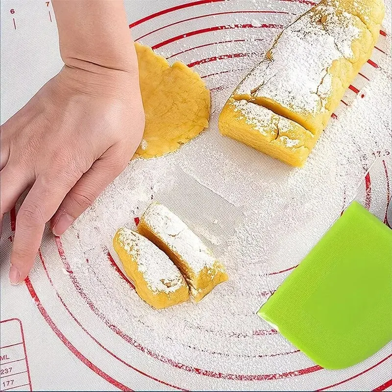 1pc Plastic Cake Cream Spatula, Dough Knife, Butter Scraper With Plain Smooth Edge, Baking Tools thumbnail 6