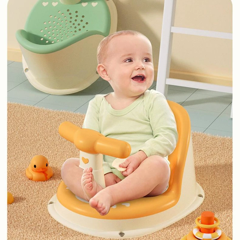 Children's Shower Seat Portable Shower Stand for Newborns and Young Children Children's Growth Accessories thumbnail 2