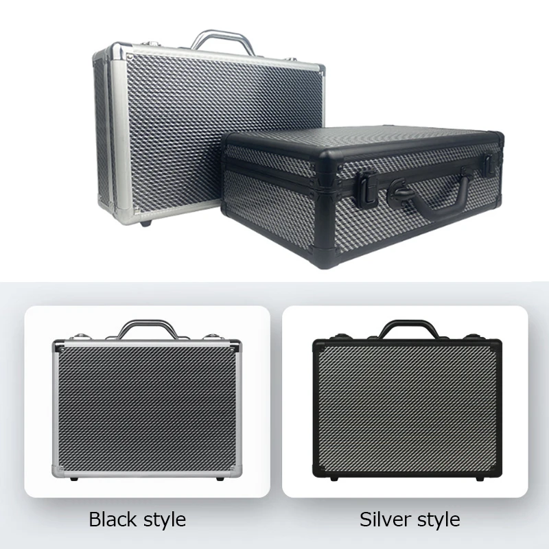 Aluminium Tool Box Toolbox for Mechanics Waterproof Hard Case Suitcase Tools Storage Box Aluminium Tool Case Organizer Box thumbnail 6