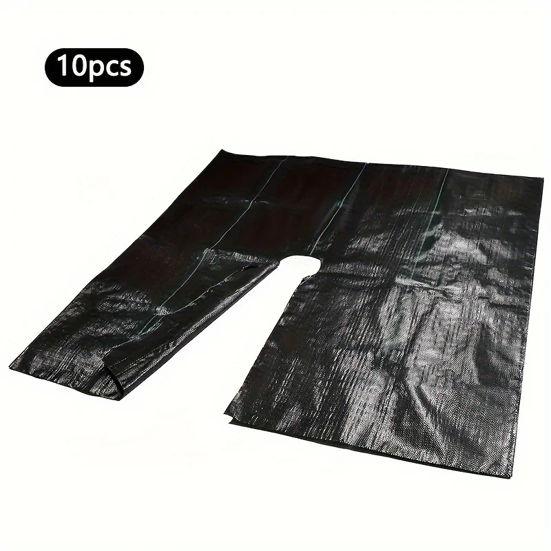 10pcs, Grass-proof Cloth, Weeding Cloth  Cover Cloth, Black Water-permeable And Breathable, Anti-grass Mat thumbnail 5