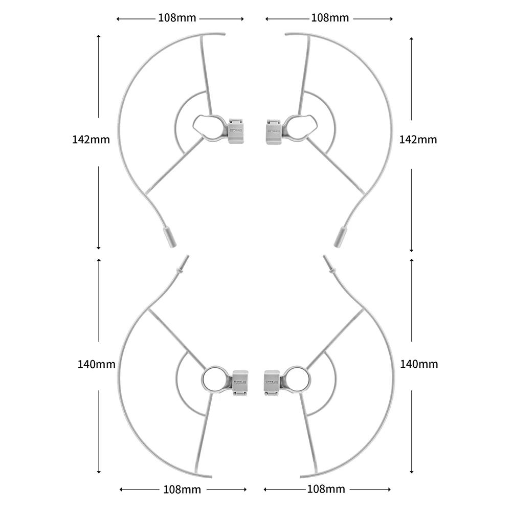 Mini Drone Accessories for DJI Mini SE/Mini 2/Mavic Mini Wing Fan Cover Protective Blade Bumper Propeller Protector Guard Bracke thumbnail 6