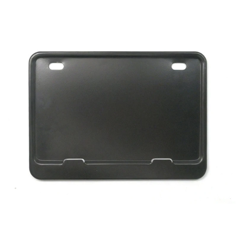 Aluminum License Plate Frame Motorcycle License Plate Holder for Front & Rear 2 Holes Universal thumbnail 2