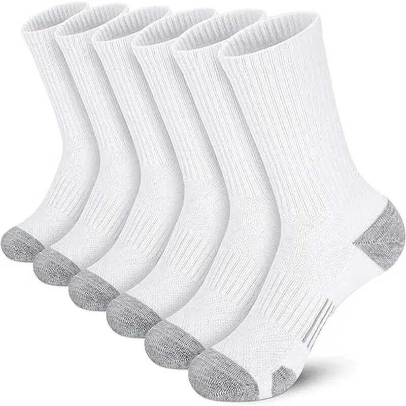6/12 Pairs Men's Outdoor Gym Socks High Quality Comfortable Soft Ground-Gripping Football Large Size New Style thumbnail 3