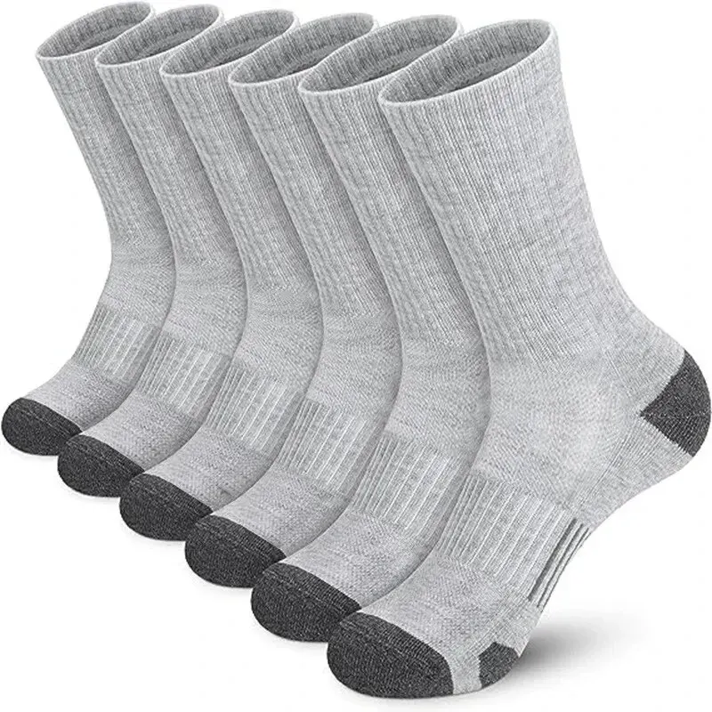 6/12 Pairs Men's Outdoor Gym Socks High Quality Comfortable Soft Ground-Gripping Football Large Size New Style thumbnail 2
