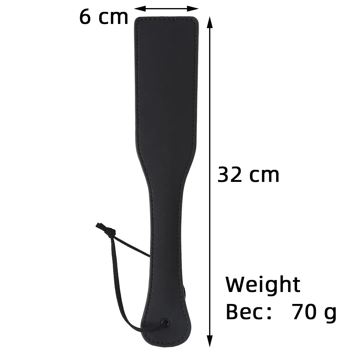 Black Harness Spank Paddle Beat Fetish BDSM Submissive Slave Adult Games Flogger Gear Flogger Slapper Paddle Whip Sex Toys Flirt thumbnail 2
