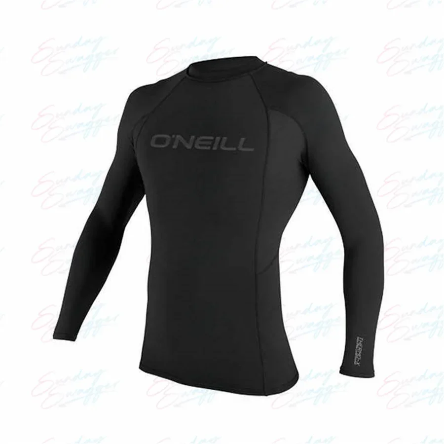 Men's Surfing T-shirt Sportswear Swimwear Long Sleeved Swimming Top UV Swimming Tight Rash Guard Surfing Swimsuit  Rashguard thumbnail 3