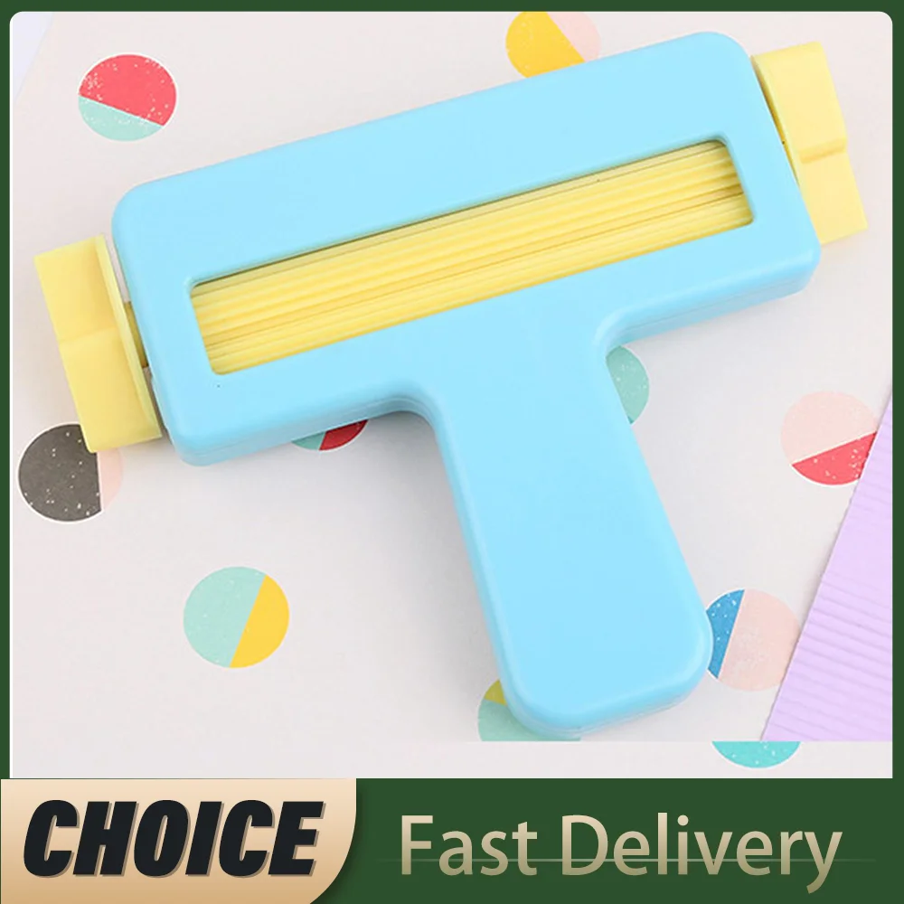 Diy Paper Crimper Machine For Craft Paper-Cut Hole Punch Hand Tool Paper Embossing Paper Scrapbooking School Machine Craft Gift