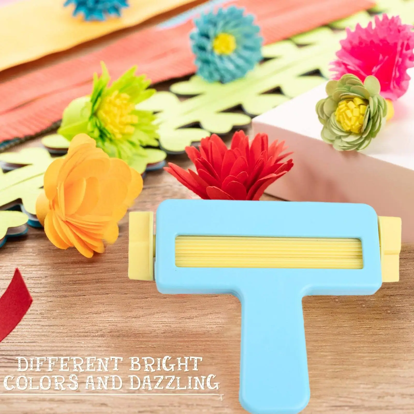 Diy Paper Crimper Machine For Craft Paper-Cut Hole Punch Hand Tool Paper Embossing Paper Scrapbooking School Machine Craft Gift thumbnail 2