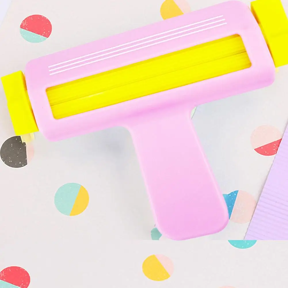 Diy Paper Crimper Machine For Craft Paper-Cut Hole Punch Hand Tool Paper Embossing Paper Scrapbooking School Machine Craft Gift thumbnail 6