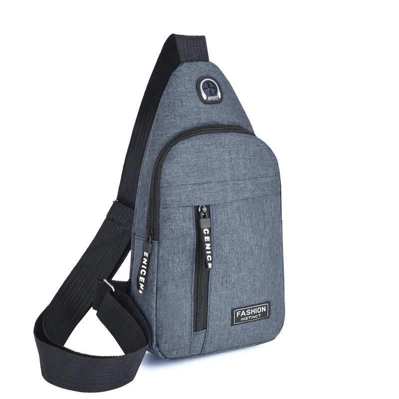 New Men Shoulder Bags Chest Bag Multifuncional Crossbody Bags Travel Sling Bag thumbnail 6