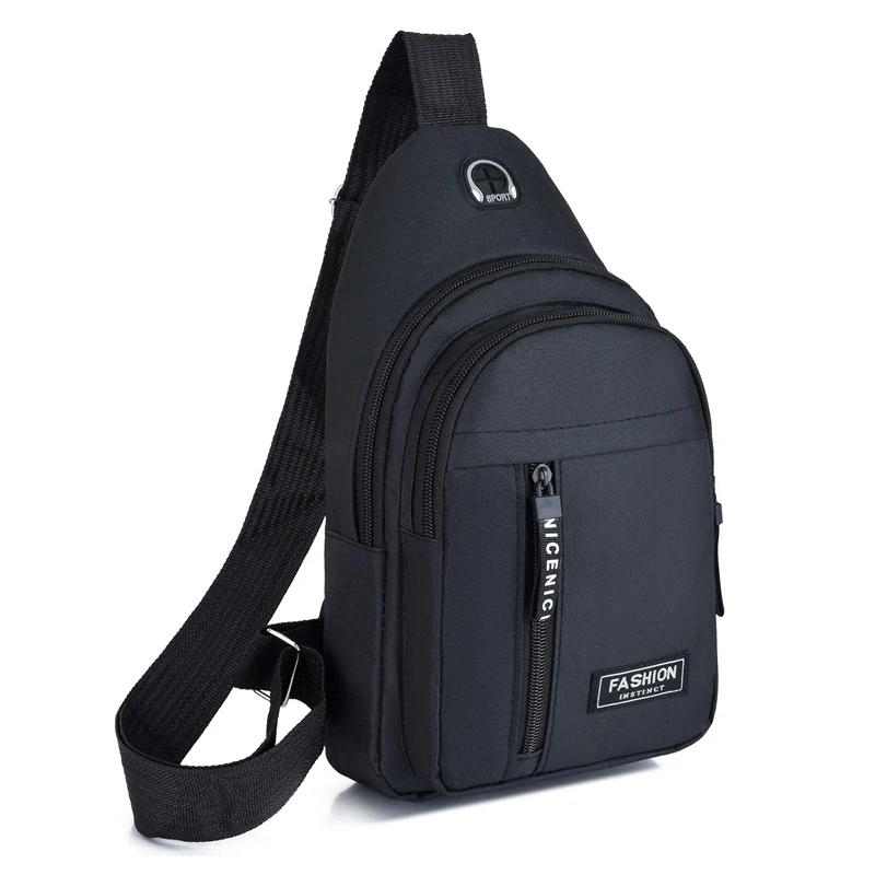 New Men Shoulder Bags Chest Bag Multifuncional Crossbody Bags Travel Sling Bag thumbnail 5