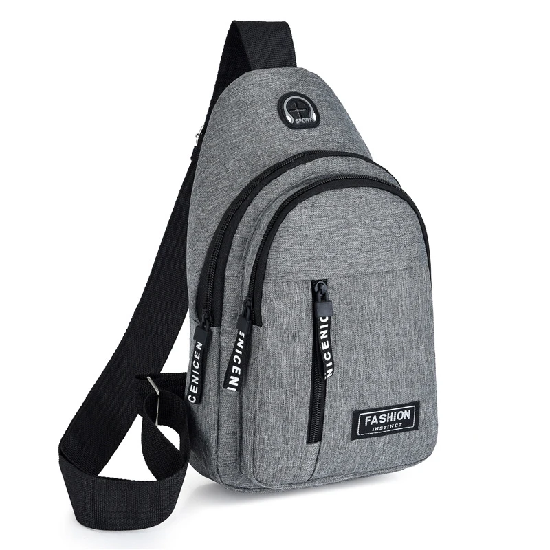 New Men Shoulder Bags Chest Bag Multifuncional Crossbody Bags Travel Sling Bag thumbnail 3