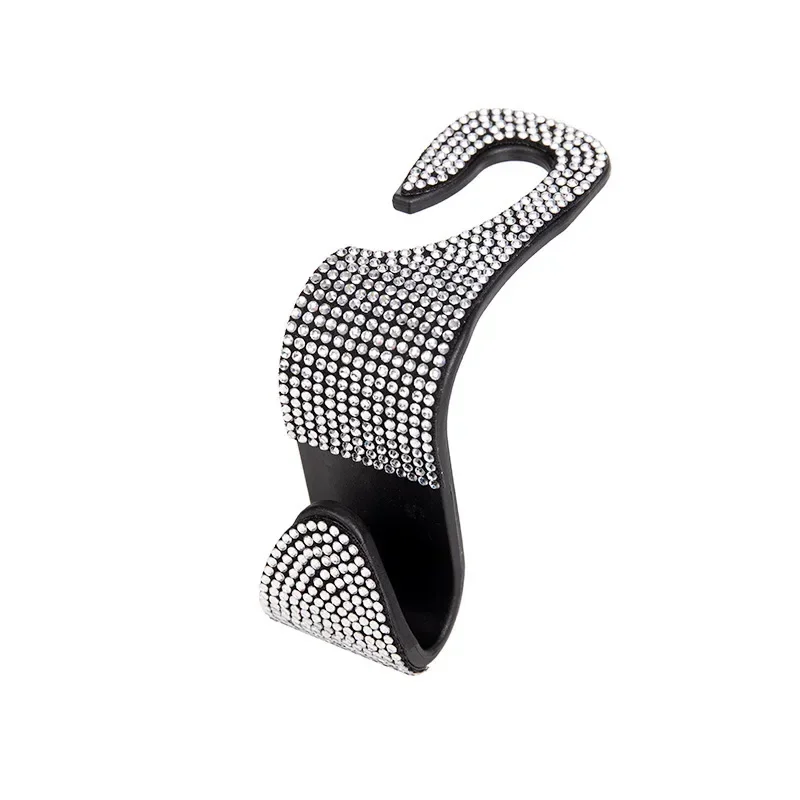 Bling Vehicle Seat Headrest Hook Front Seat, Car Hook Bling Automotive Hangers for Purse, Bag, Handbag, Grocery, Car Accessories thumbnail 2