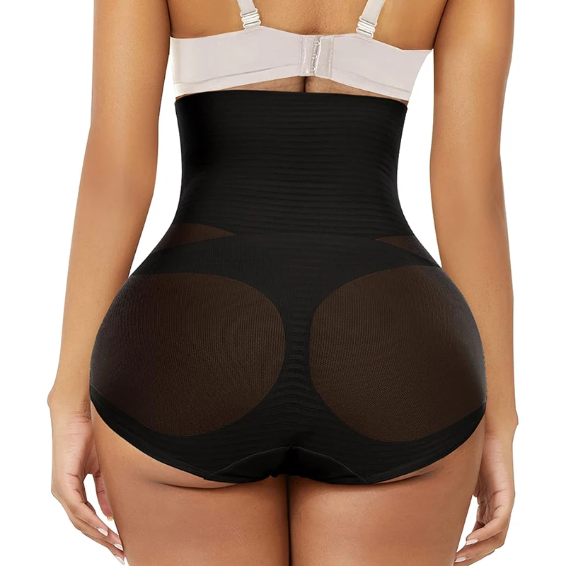 High Waisted Body Shaper X-shaped Girdles Tummy Control Shapewear Panties Slimming Waist Trainer Butt Lifter Underwear Shapers thumbnail 2