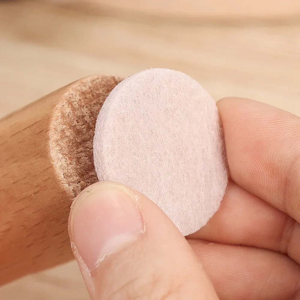 18/180Pcs Felt Chair Leg Pads Round Square Floor Protector Self Adhesive Furniture Table Legs Pad Bumper Anti Slip Furniture Mat thumbnail 2