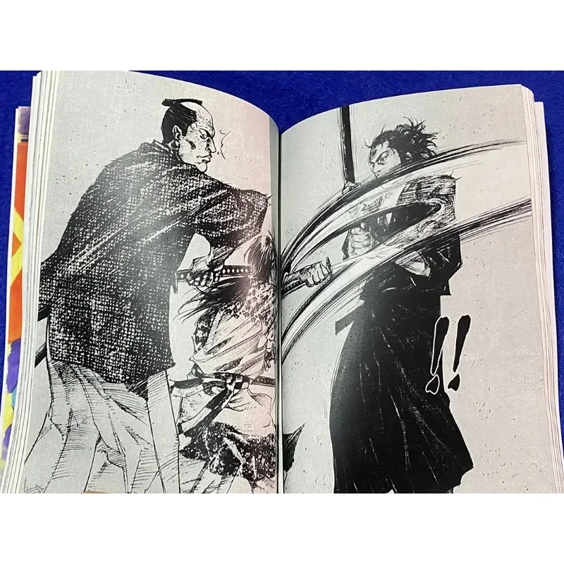 Anime Vagabond Volume 1-3 Miyamoto Musashi Japanese Teen Mystery Romance English Comic Book Manga Book English Version thumbnail 6