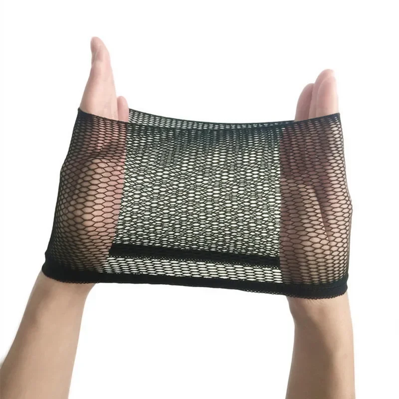 Nylon Mesh Weaving Black Wig Hair Net With Elastic New Fashion Hairnet Mesh Wig Caps Weaving Wig Cap & Hairnets for Women thumbnail 5