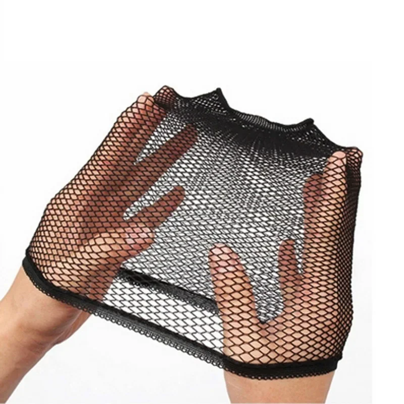 Nylon Mesh Weaving Black Wig Hair Net With Elastic New Fashion Hairnet Mesh Wig Caps Weaving Wig Cap & Hairnets for Women thumbnail 4
