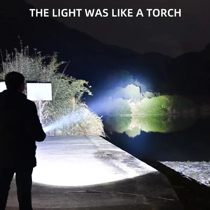 Mini Convenient High Power LED Flashlight Camping Flashlight, 3LEDAnd Side Lights TelescopicZoom Waterproof Light, Lampshade thumbnail 6