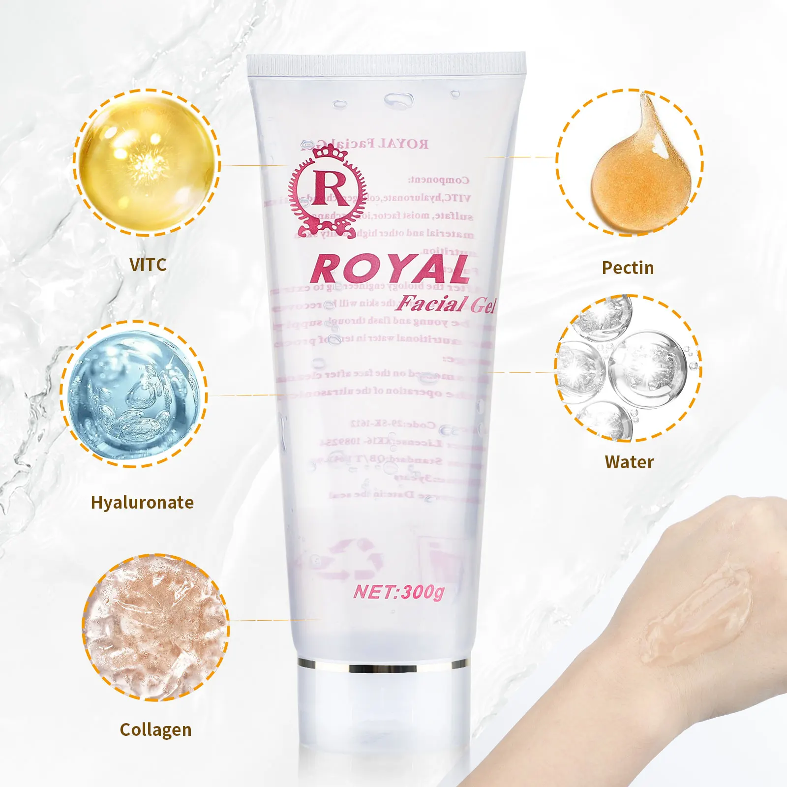 300g Ultrasonic RF Gel for 40K Cavitation Body Slimming Beauty Machine Radio Frequency Conductive Gel for RF Fat Burning Device thumbnail 4