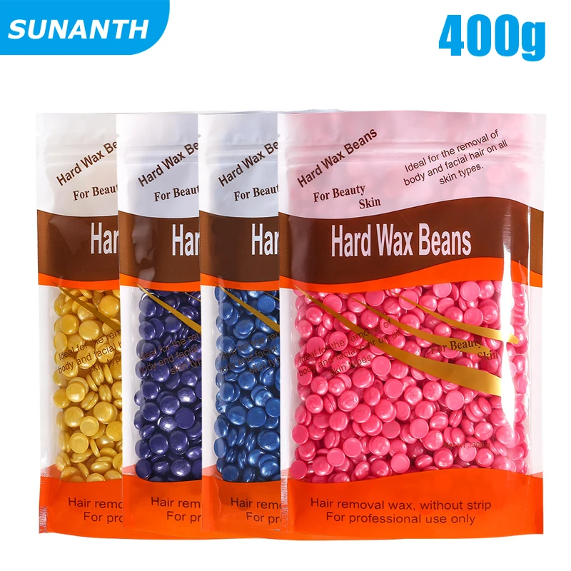 500g/200g/50g Hard Wax Beans for Hair Removal Body European Brazilian Pearl for Wax Warmer Waxing Beans for Wax Heater Machine thumbnail 2