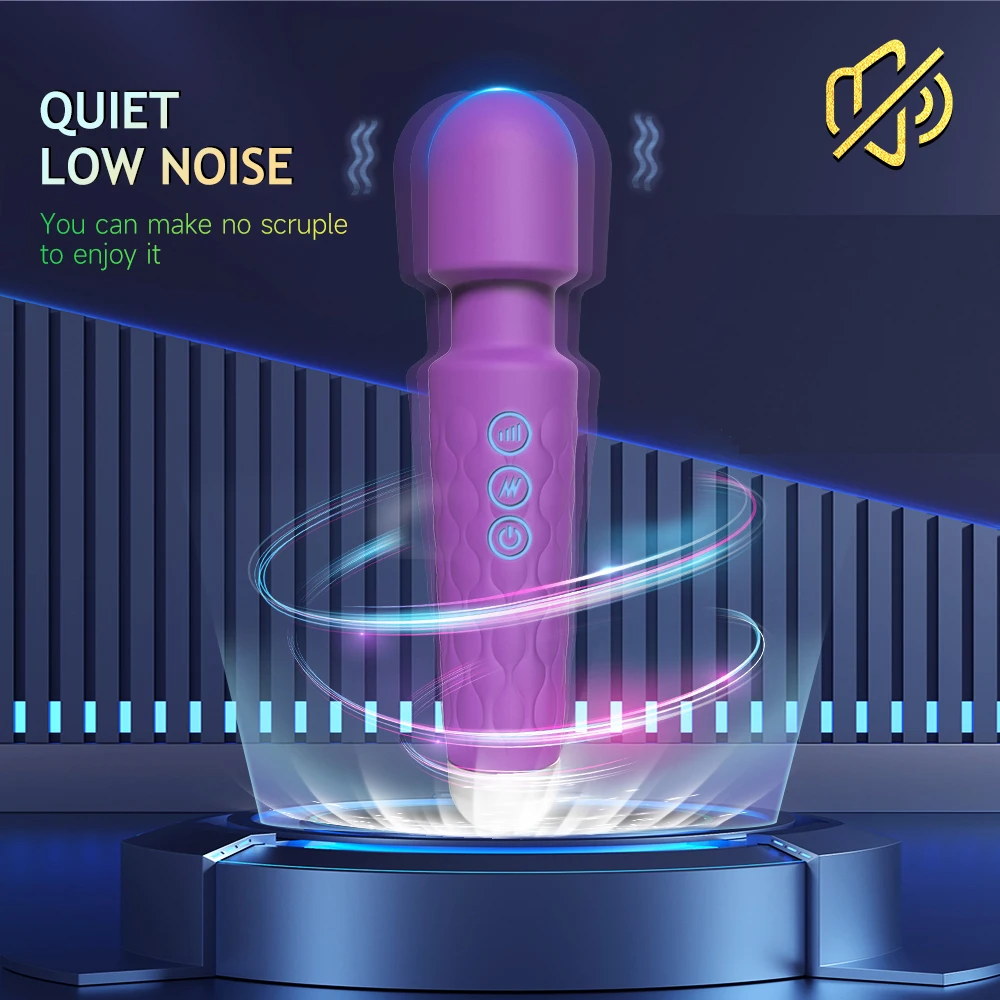 Powerful Vibrating AV Vibrator Magic Wand Clitoris Stimulator Sex Toys for Women G Spot Massager Adult Female Sex Erotic Product thumbnail 6