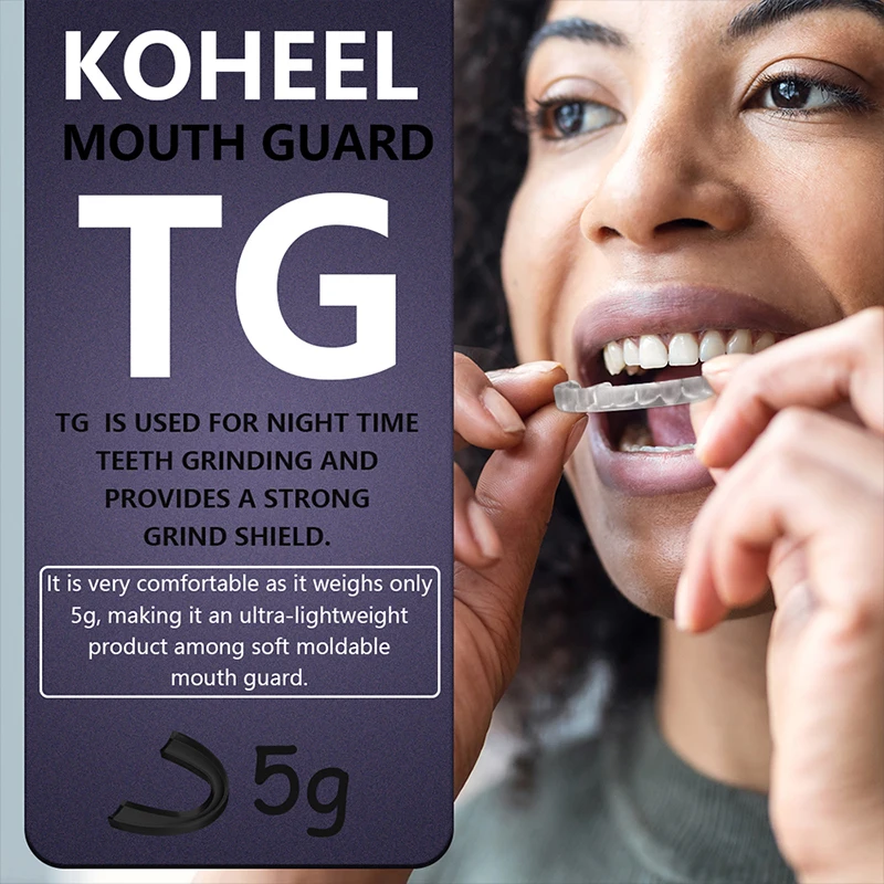KOHEEL TG Mouth Guard for Teeth Grinding with Forming Tray, Dental Guard That Easy to Use & Perfect fit, Stops Bruxism Night Gua thumbnail 3