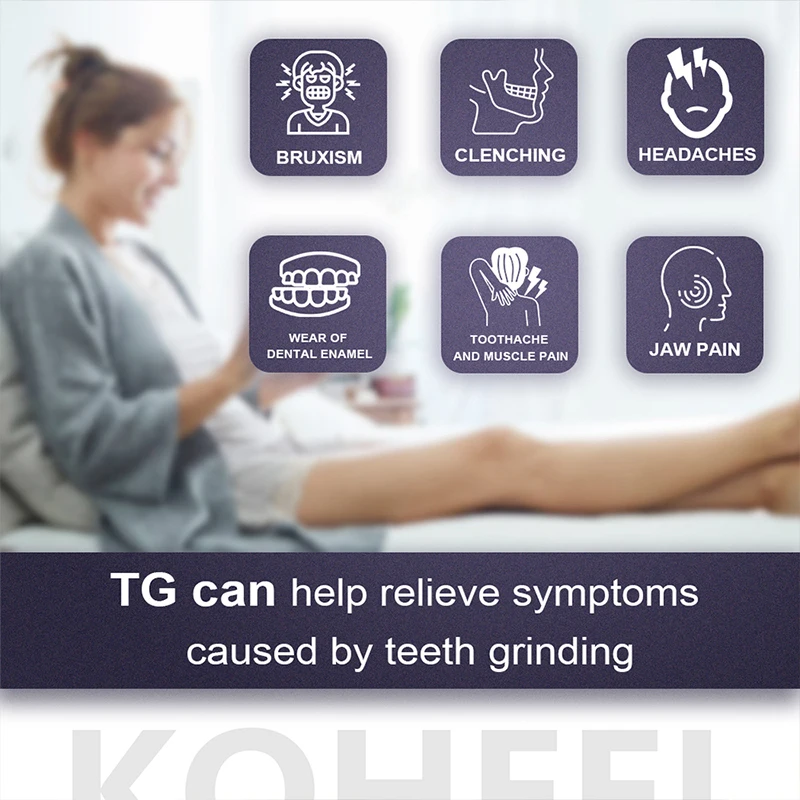 KOHEEL TG Mouth Guard for Teeth Grinding with Forming Tray, Dental Guard That Easy to Use & Perfect fit, Stops Bruxism Night Gua thumbnail 4