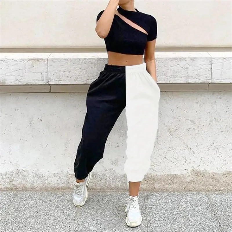 Men's Athletic Trainning Joggers Casual Loose Fit Sweatpants Spring Fall Fleece Lined Pants Elastic Waist Drawstring Trousers thumbnail 4