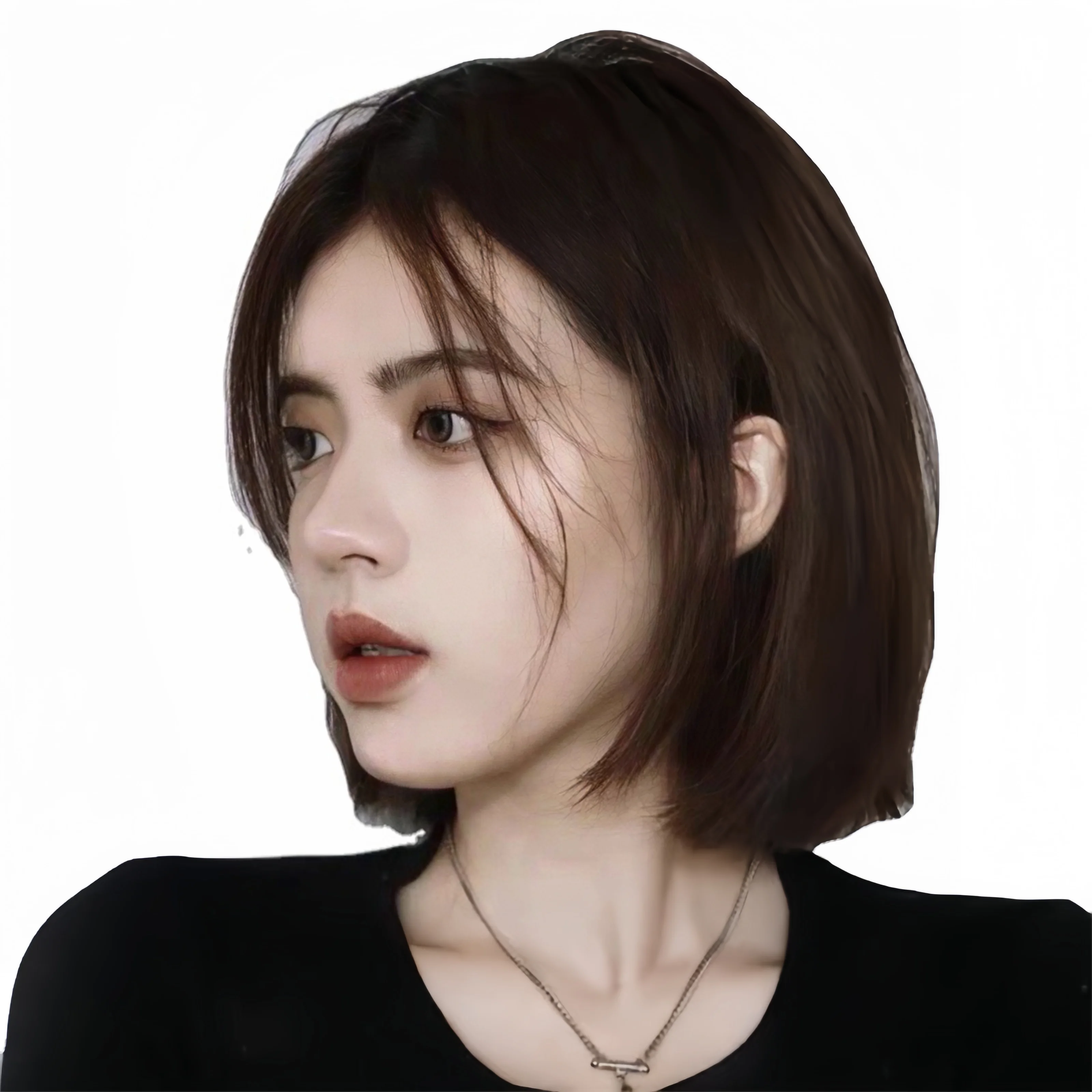 New wig female short hair bobo hair fashion shoulder-length synthetic fiber high temperature silk woven full head cover thumbnail 2