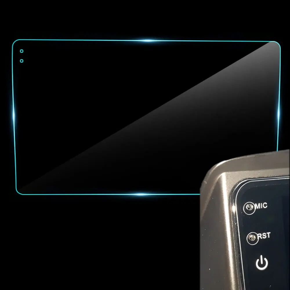 229*129*217 Car Tempered Glass Protective Film Sticker For 9 10 Inch Radio Stereo DVD Touch Full LCD Screen for TEYES CC2 CC3 thumbnail 3