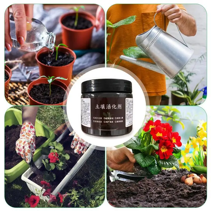 Soil Activation Treasure Mineral Source Potassium Fulvicate Improves Soil Regulates Acid-Alkaline Water-Soluble Growth Fertilize thumbnail 3