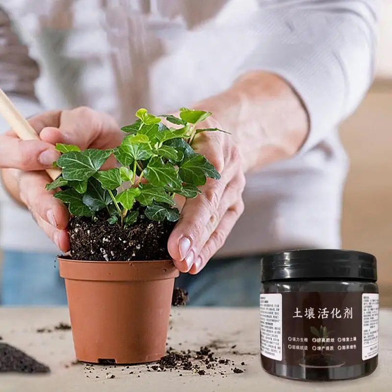 Soil Activation Treasure Mineral Source Potassium Fulvicate Improves Soil Regulates Acid-Alkaline Water-Soluble Growth Fertilize thumbnail 4