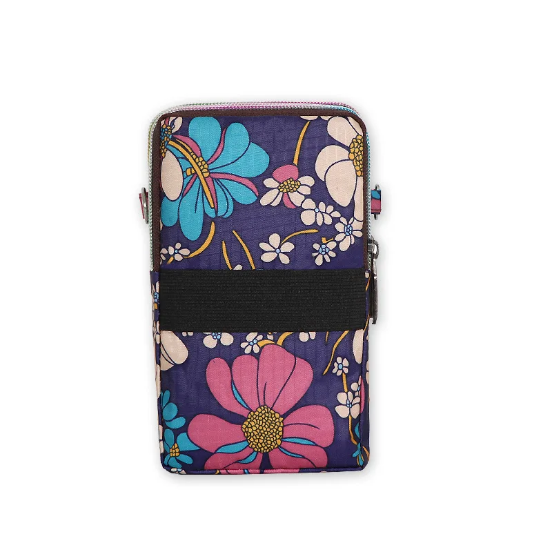 Casual Small Women Shoulder Bag Crossbody Zipper Mobile Phone Bag Lady  Multifunction Handbag Female Wrist Bag Purse Women Pouch thumbnail 4