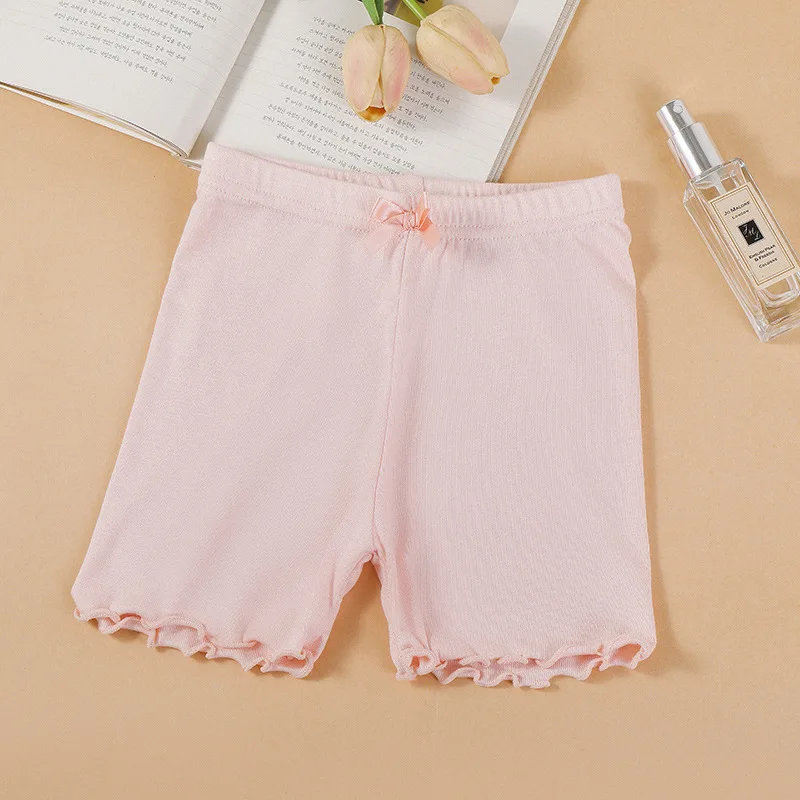 2pcs/Lot Girls Safety Shorts 2024 Summer Toddler Kids Solid Modal Shorts Pants Teenage Panties Children Safety Short Underpants thumbnail 4