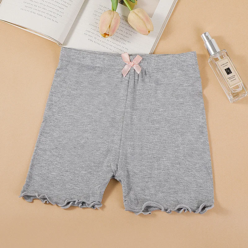 2pcs/Lot Girls Safety Shorts 2024 Summer Toddler Kids Solid Modal Shorts Pants Teenage Panties Children Safety Short Underpants thumbnail 5