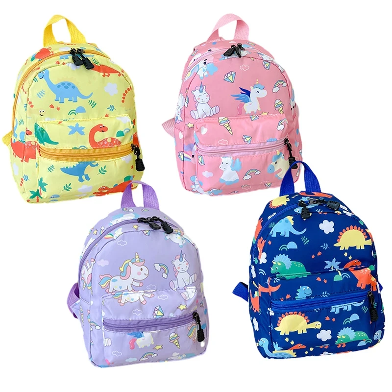 Children's Cartoon Backpacks Dinosaur Unicorn For Teenager Cute Kindergarten Schoolbag Waterproof Book Bag Boys Girls Animal Bag