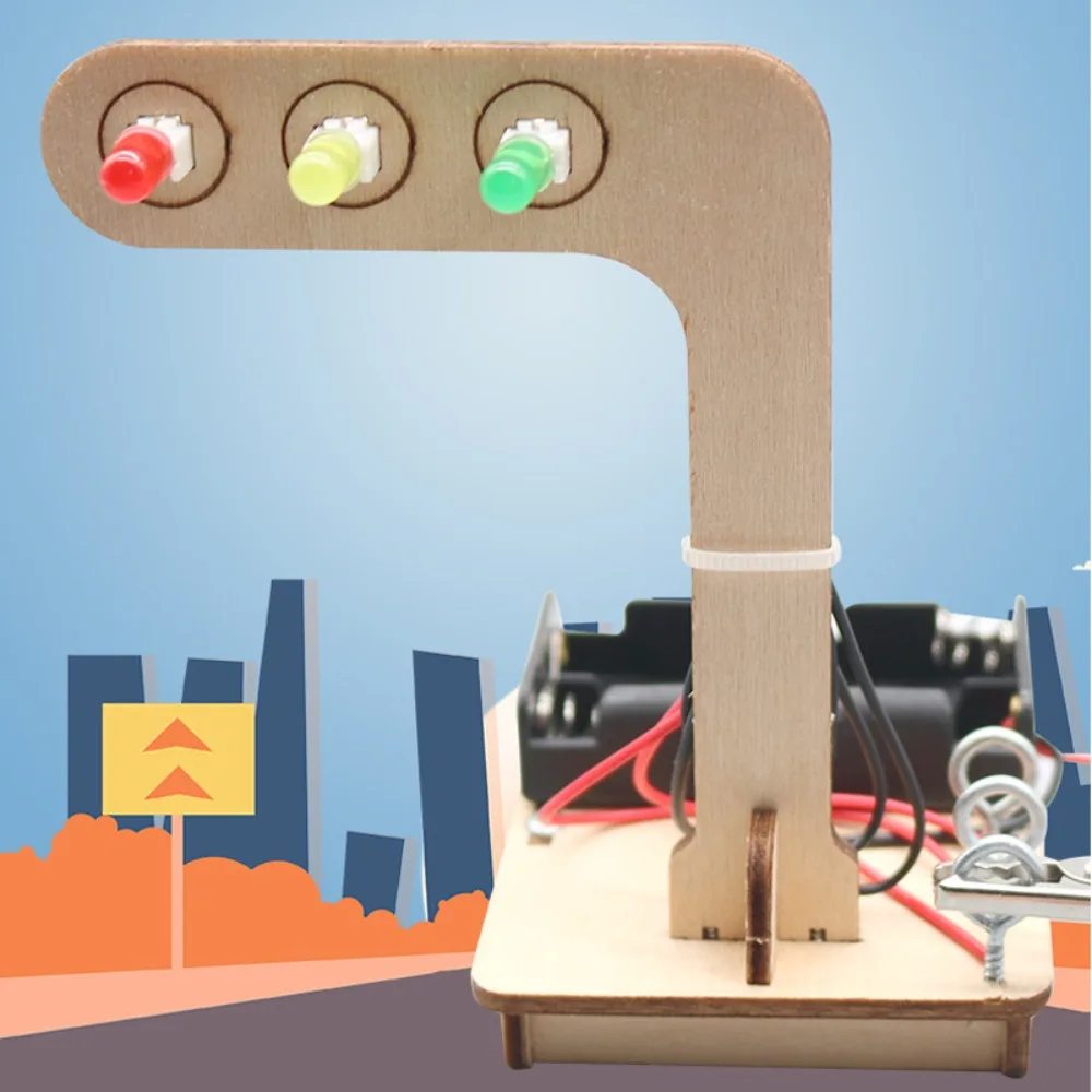 Toys for children robot science Creative Inventions Motor Ability Of Children Active Thinking DIY Electronic Kit Technology Toys thumbnail 5