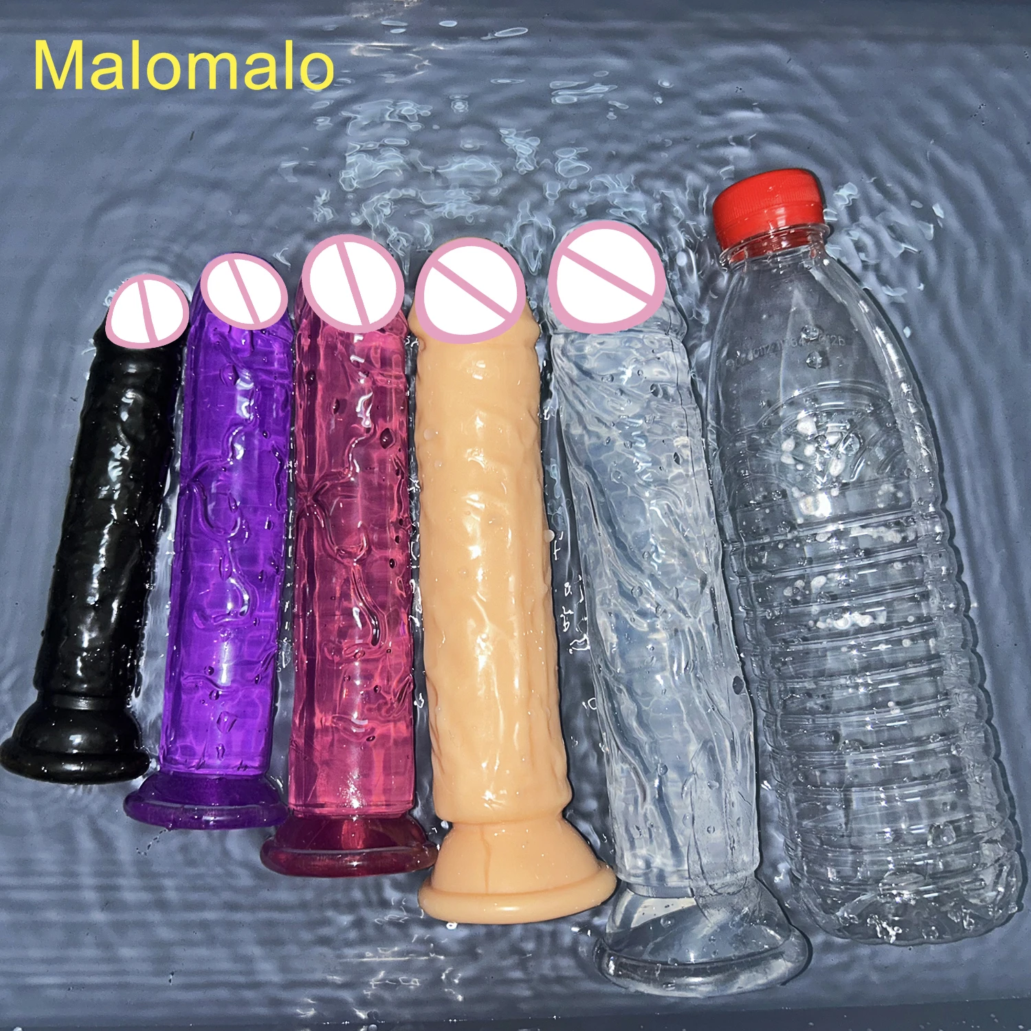 Cheap 5 Colors Small Transparent Dildo Suction Cup Jelly Dick Women Erotic Anal Sex Toys Soft Clitori Vaginal Masturbators Penis thumbnail 2