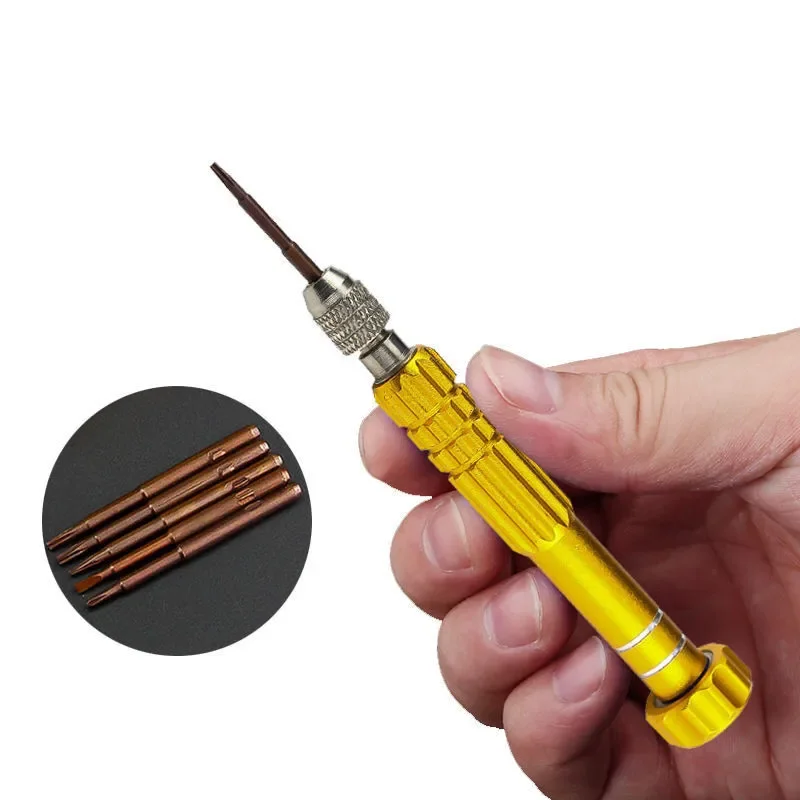 5/6/7 Piece Multifunction Screwdriver Set Cell Phone Watches Eyeglasses Disassembly Tools Laptop Repair Tools Repair Accessories thumbnail 4
