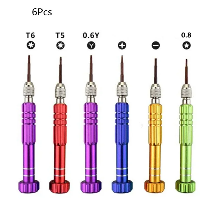 5/6/7 Piece Multifunction Screwdriver Set Cell Phone Watches Eyeglasses Disassembly Tools Laptop Repair Tools Repair Accessories thumbnail 3