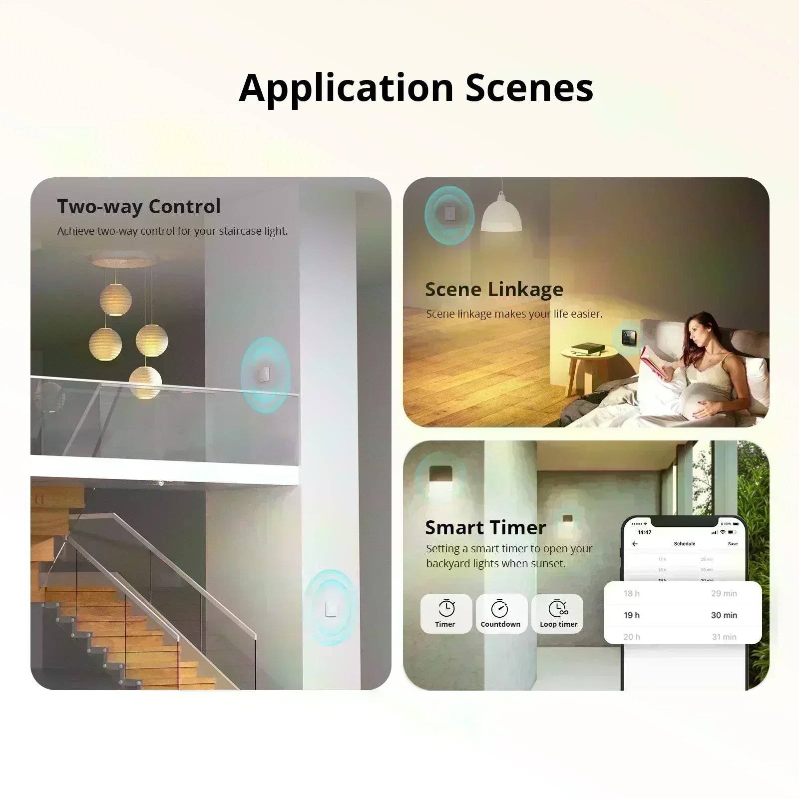 SONOFF ZBMINI L2 Zigbee Smart Switch Mini L2 Zigbee ZBMINIL2 No Neutral Wire Two-Way Control Required 1-Gang  Alexa Google Home thumbnail 3