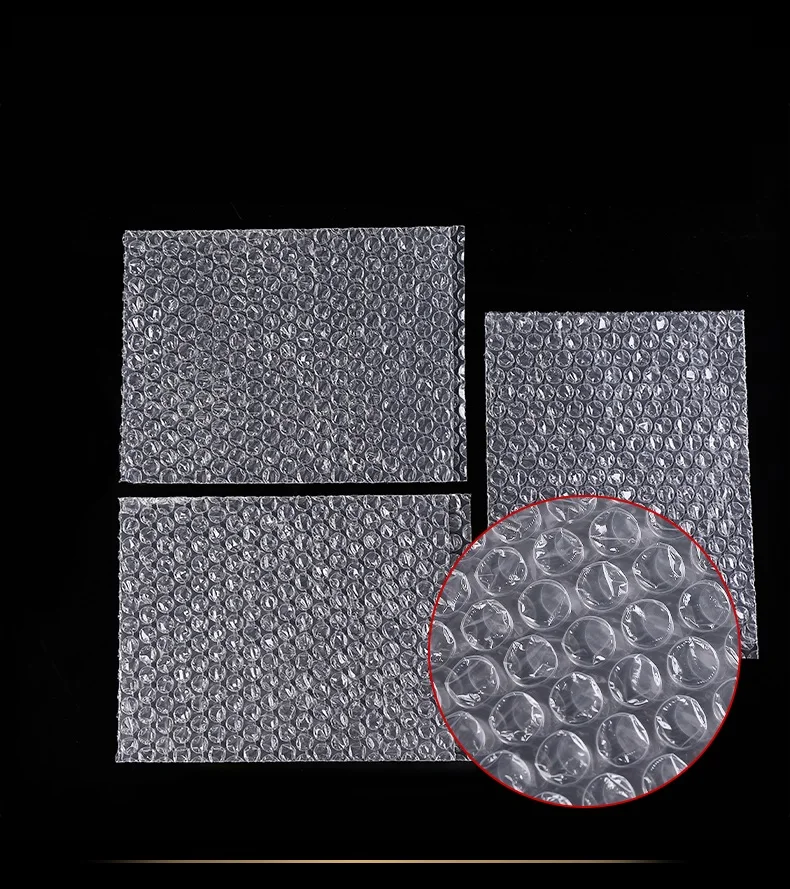 15x20cm Plastic Bubble Mailers Transparent Packaging Bag for Small Business Supplies Wrap Envelope Bags Wholesale 100pcs thumbnail 2