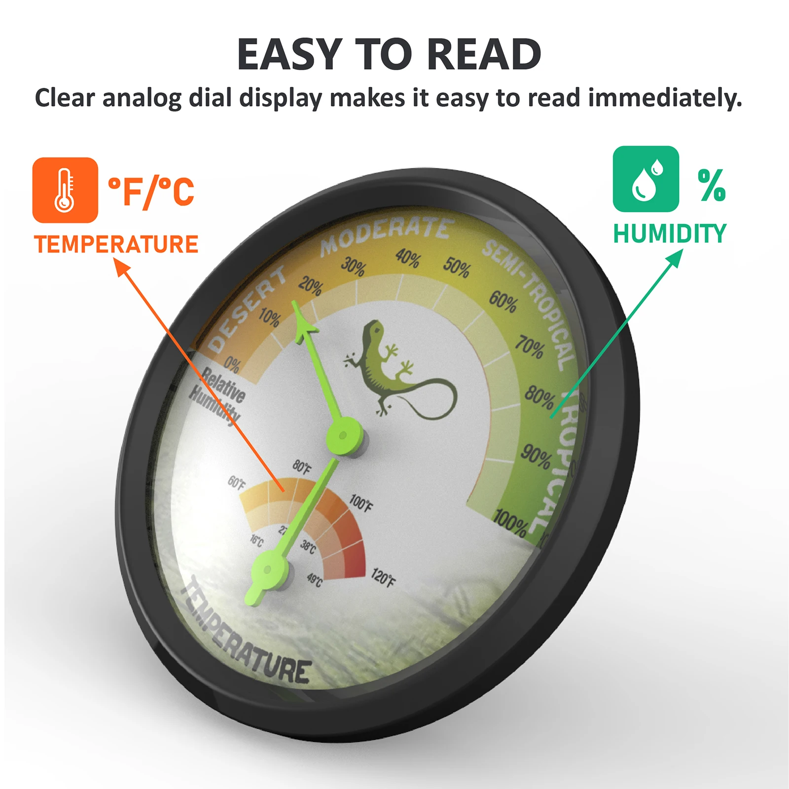 1~10PCS High Accurately digital hygrometers, indoor and outdoor hygrometers, thermometers for greenhouses and reptiles thumbnail 4