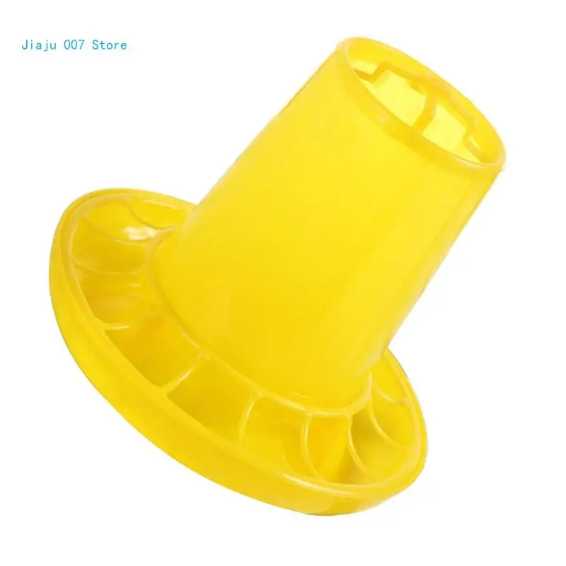 Chick Feeder Automatic Small Poultry Dispensers Chicken Feeders Safe Plastic Material Birds Feeder for Farm C9GA thumbnail 2